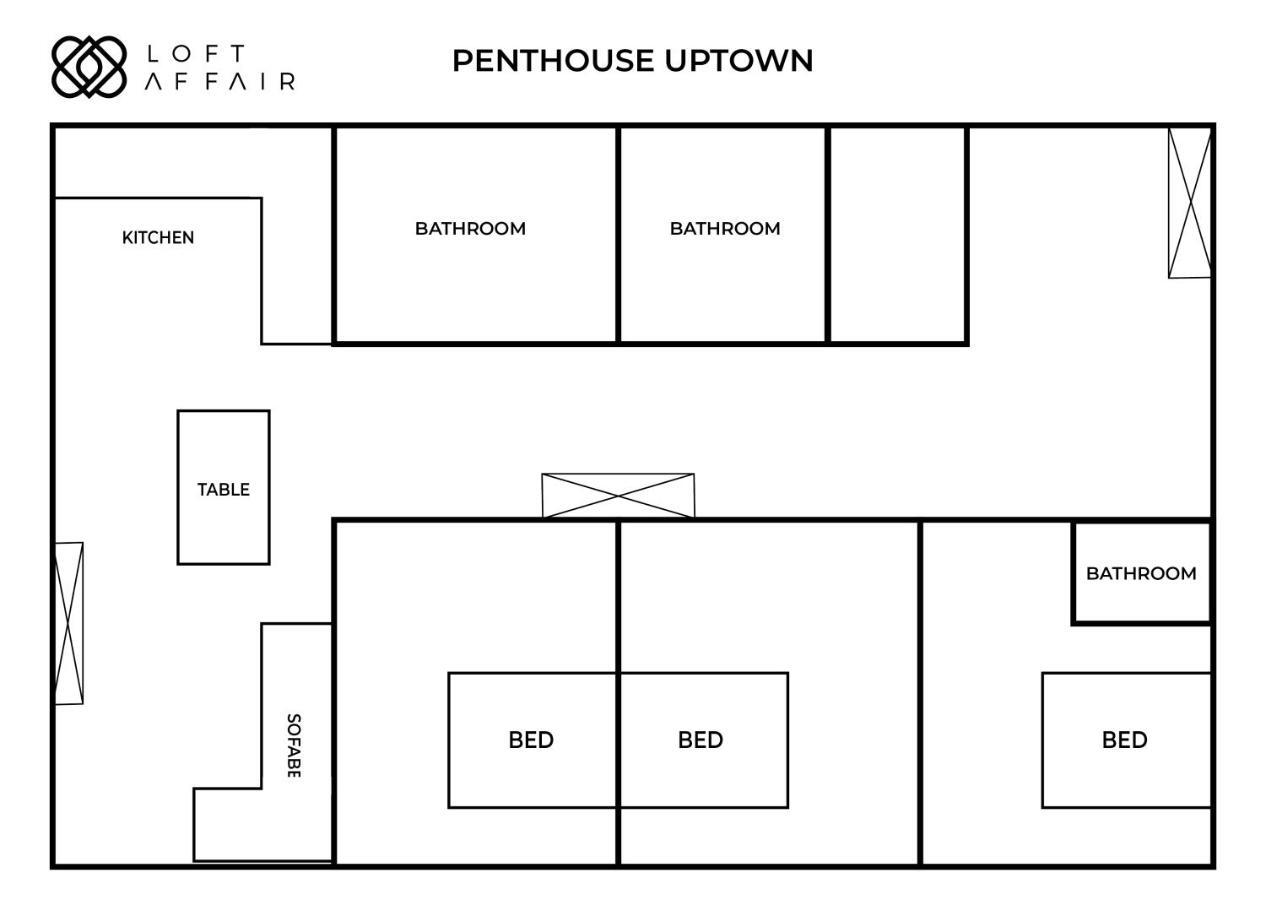 Apartament Penthouse Uptown - Loftaffair
